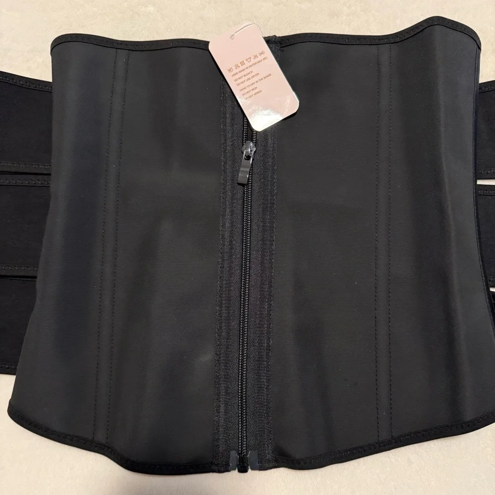 NWT Black Waist Trainer Corset - Picture 4 of 7